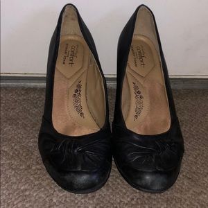 Black Dress Heels (Memory Foam)
